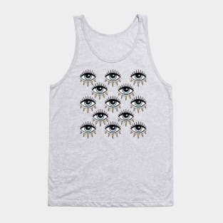 Eyes pattern Tank Top